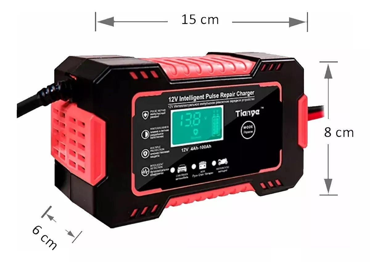 INICIADOR DE BATERÍA PARA CARRO 12V/24V