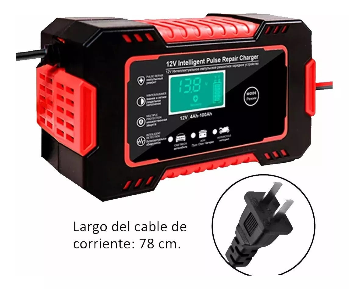 INICIADOR DE BATERÍA PARA CARRO 12V/24V