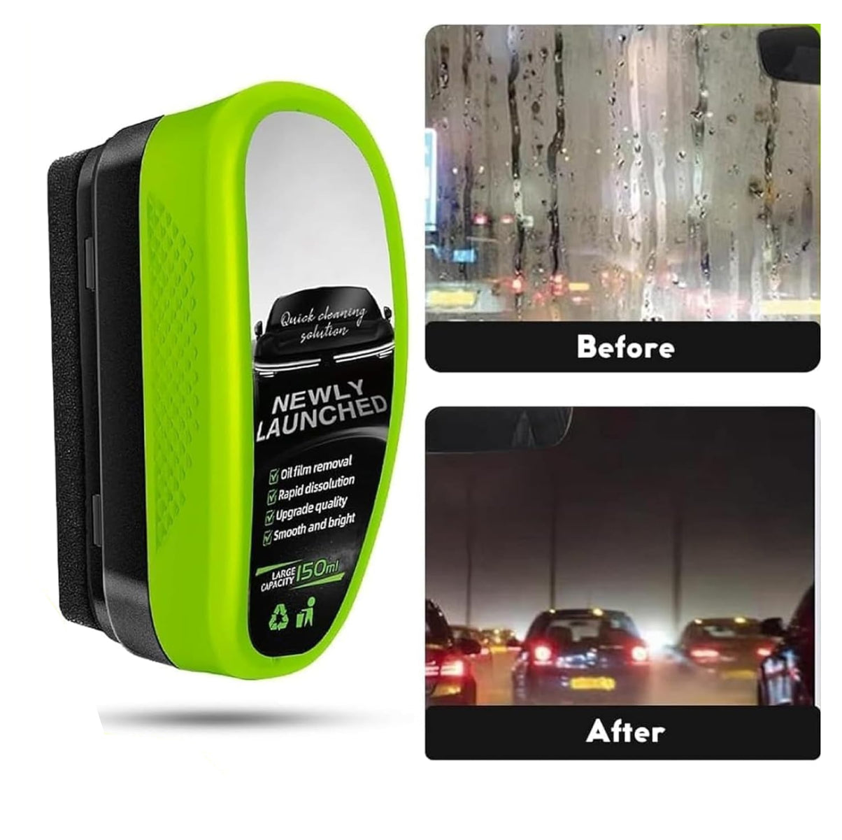 Cepillo para parabrisas efecto antiempañante