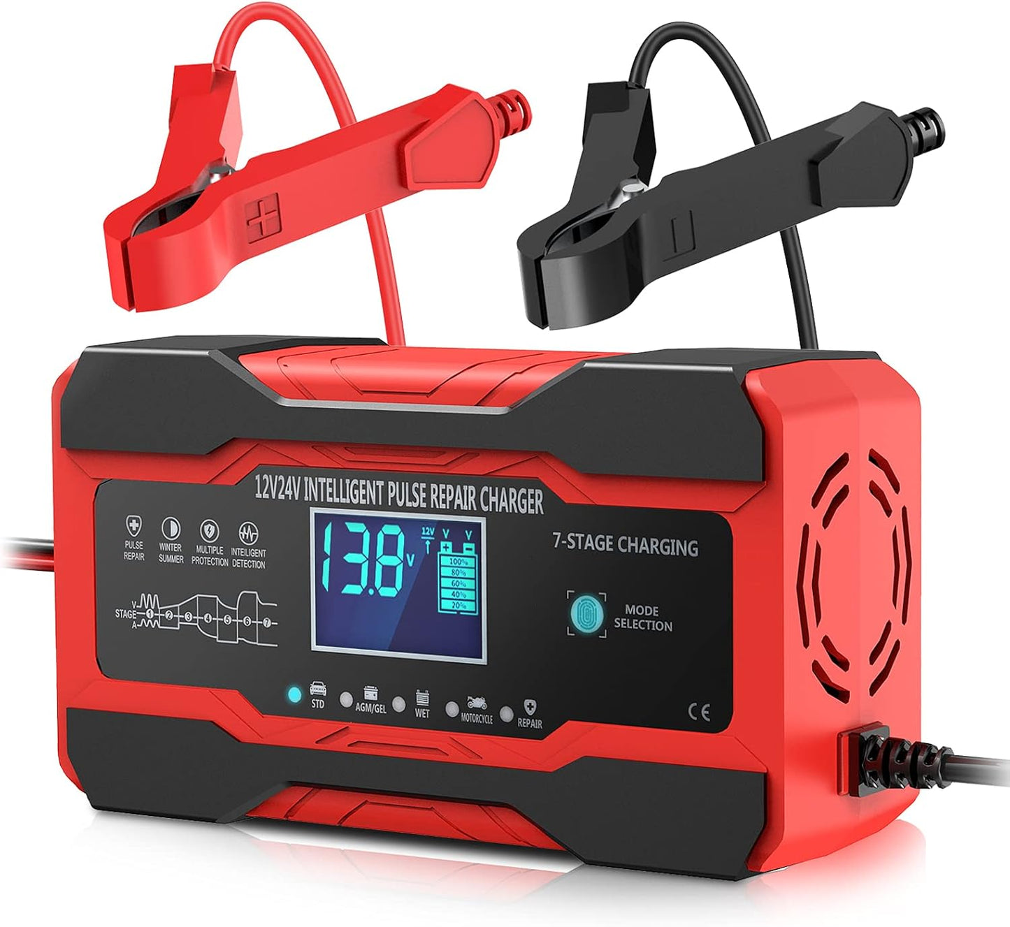 INICIADOR DE BATERÍA PARA CARRO 12V/24V