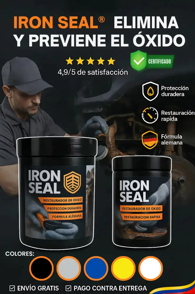 IRON SEAL® Quita óxido + Brocha