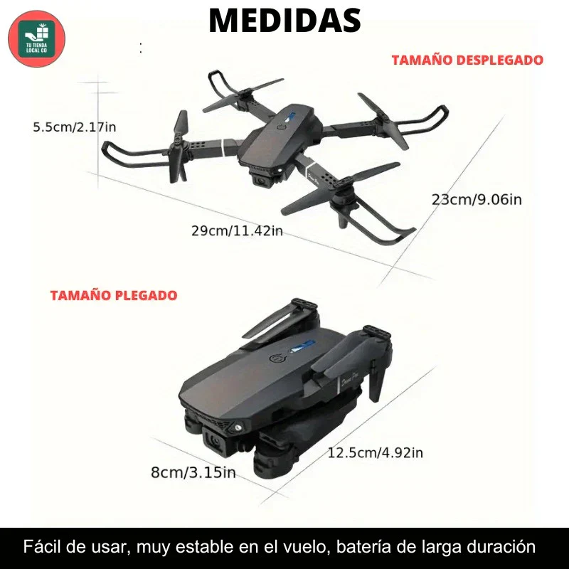 Drone W8 Pro MAX — Full Set HD 4K