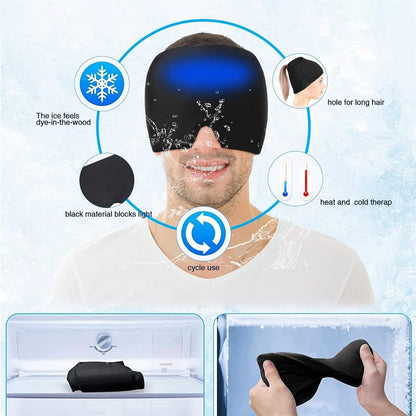 GORRO RELAJANTE PARA MIGRAÑA / DORMIR