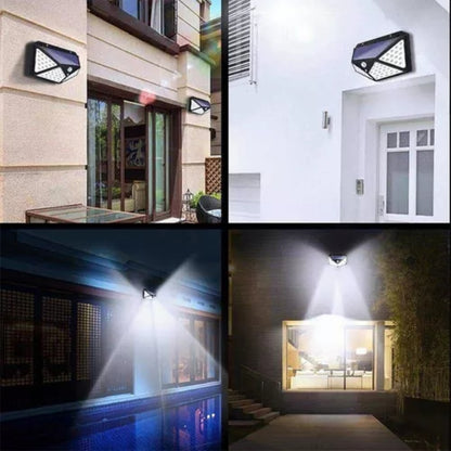 Lámpara Solar 100 Luces LED Para Exteriores