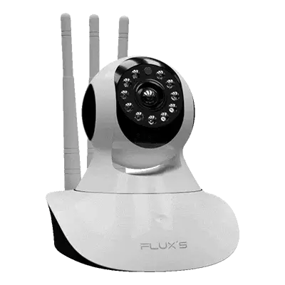 Cámara de Seguridad 360° con antenas