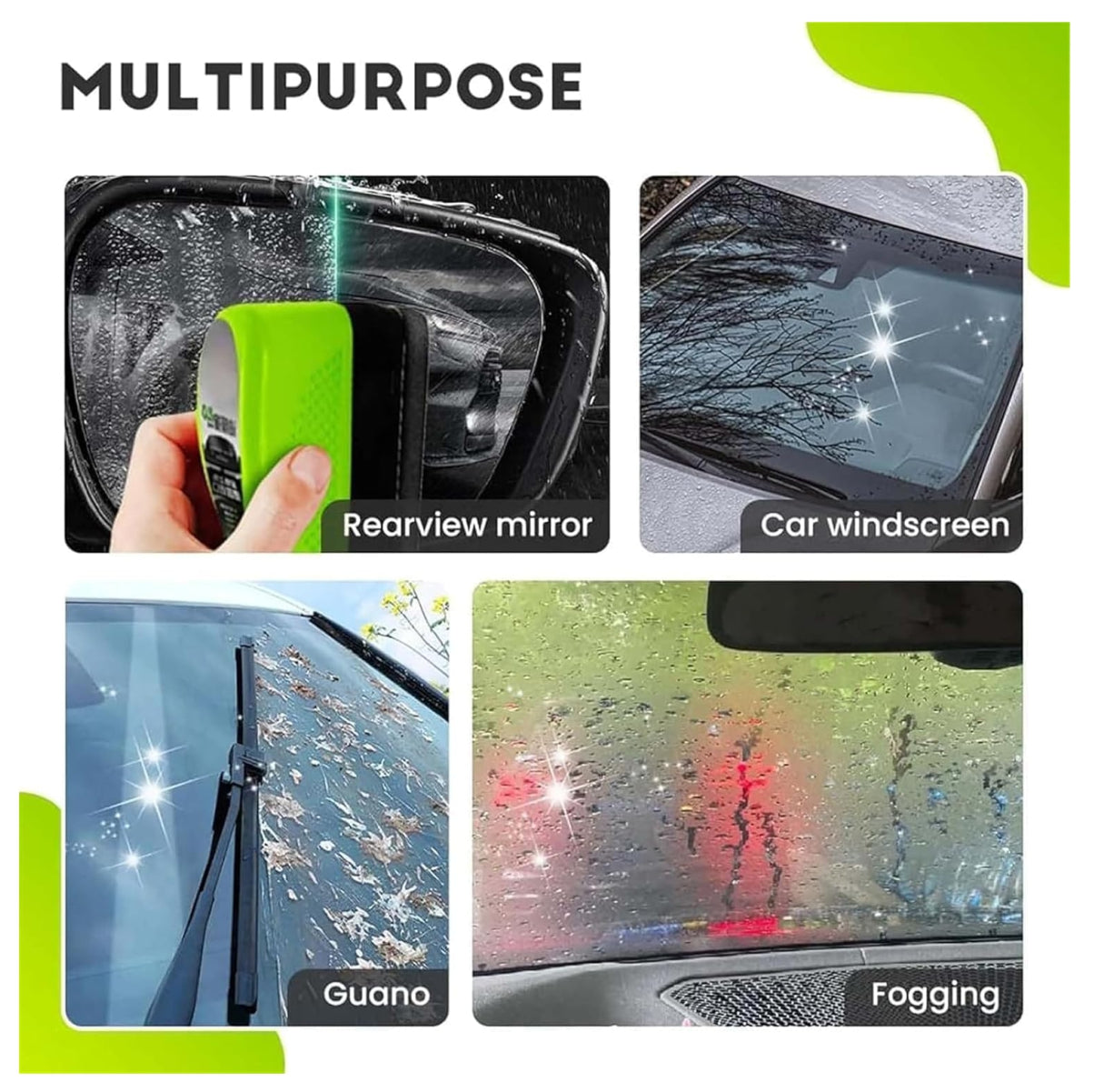 Cepillo para parabrisas efecto antiempañante