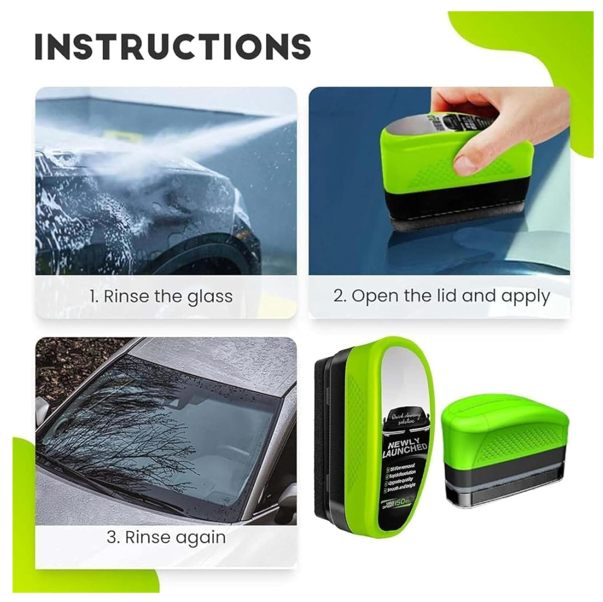 Cepillo para parabrisas efecto antiempañante