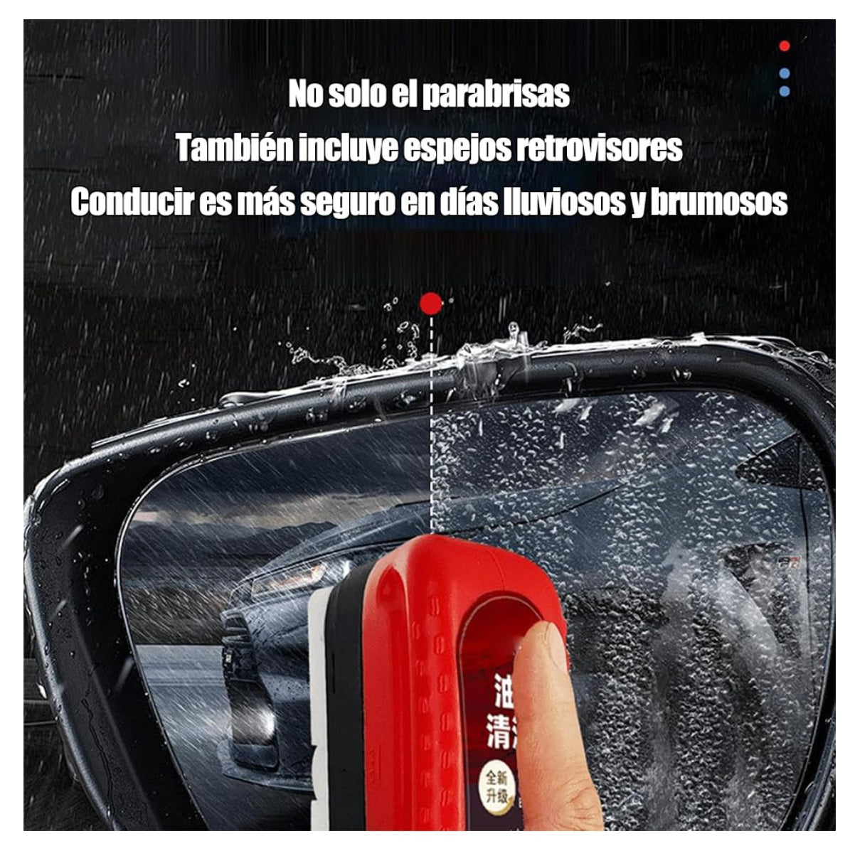 Cepillo para parabrisas efecto antiempañante