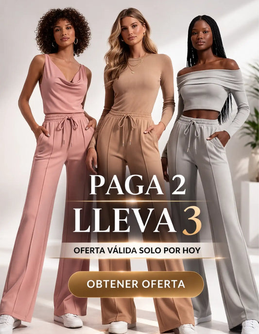 Jogger premium bota recta