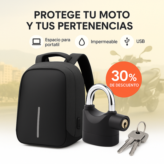 KIT Antirrobo para Motociclistas