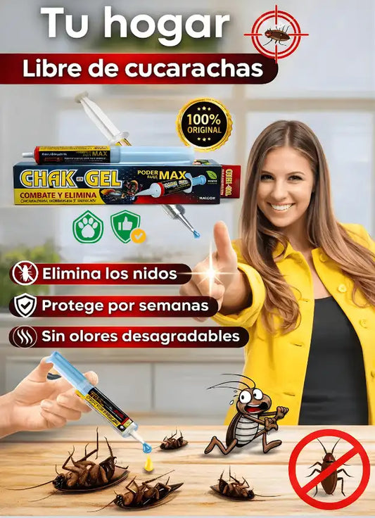 Chak - Gel Mata cucarachas 🚫