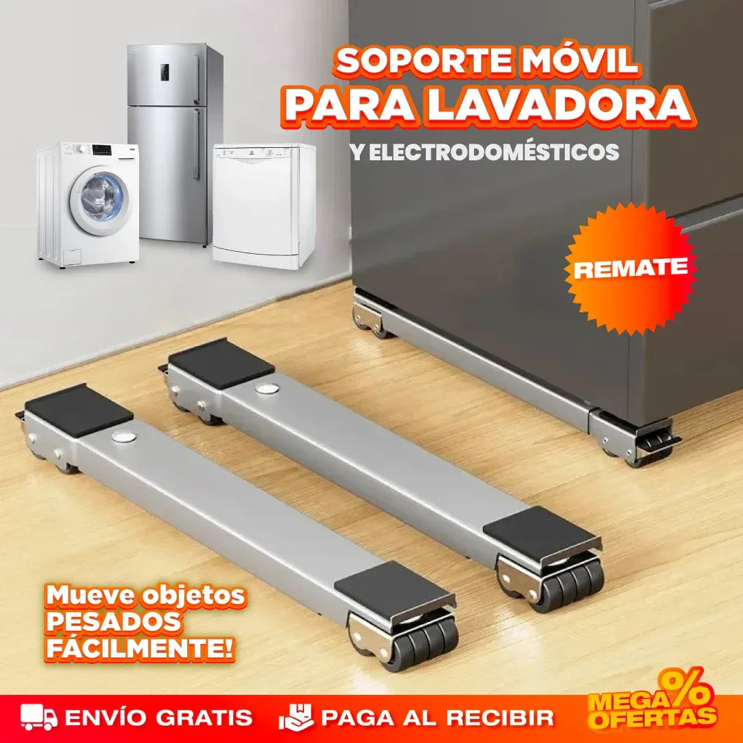 Soporte móvil para electrodomésticos