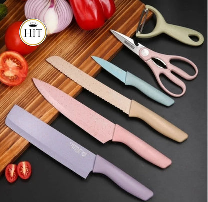 Juego Set de Cuchillos 6 piezas